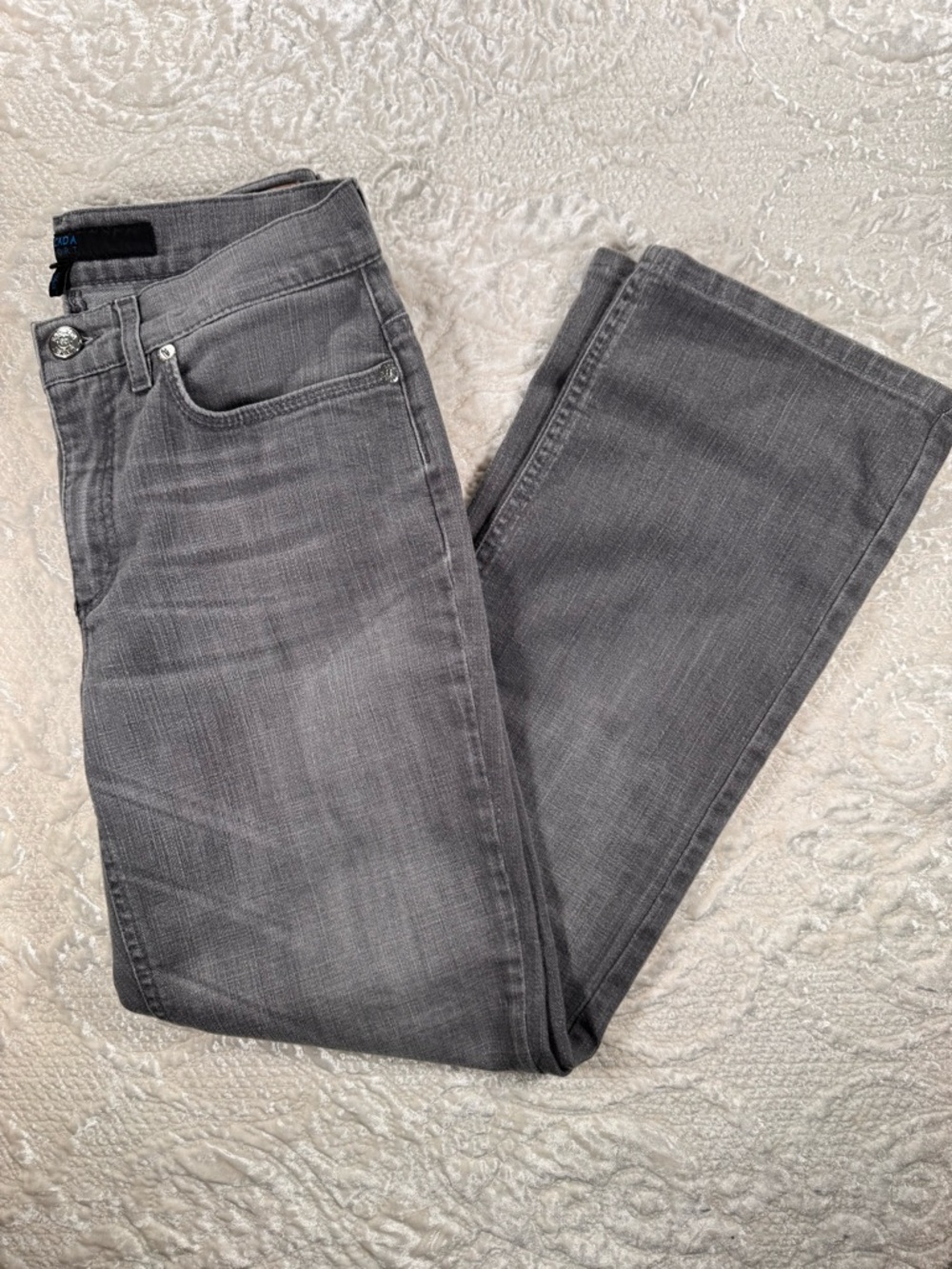 Escada Sport Gray Jeans with Branded Button - Picture 7 of 7